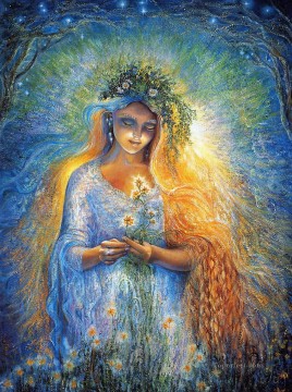JW goddesses lady galadriel Fantasy Oil Paintings